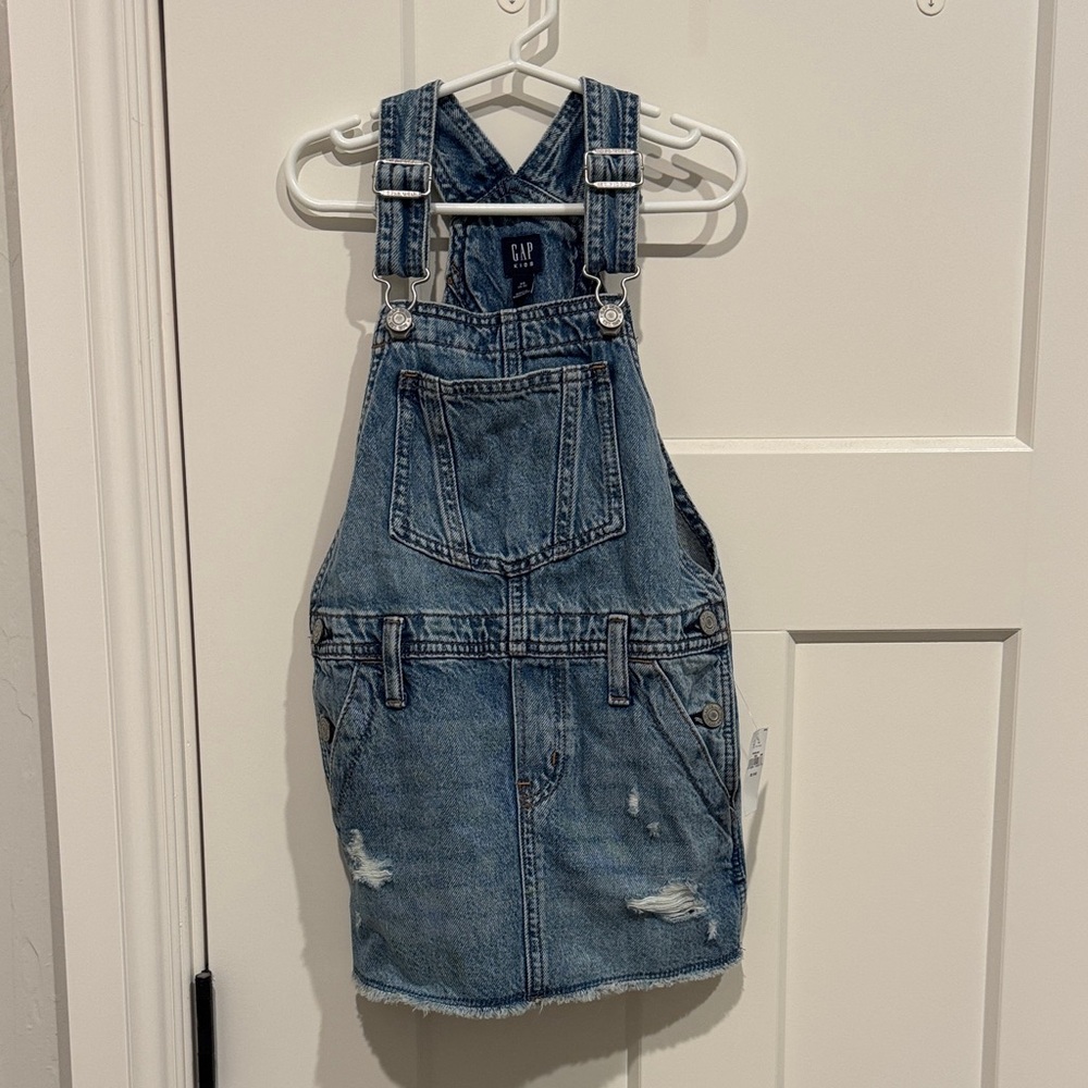 GAP Kids Classic Blue Denim Overalls